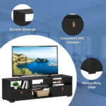Walnut TV Stand Media Console for TVs up to 60 Inches 26 Walnut TV Stand Media Console for TVs up to 60 Inches