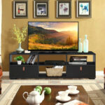 Walnut TV Stand Media Console for TVs up to 60 Inches 27 Walnut TV Stand Media Console for TVs up to 60 Inches