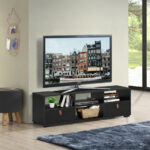 Walnut TV Stand Media Console for TVs up to 60 Inches 22 Walnut TV Stand Media Console for TVs up to 60 Inches