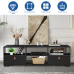 Walnut TV Stand Media Console for TVs up to 60 Inches 23 Walnut TV Stand Media Console for TVs up to 60 Inches