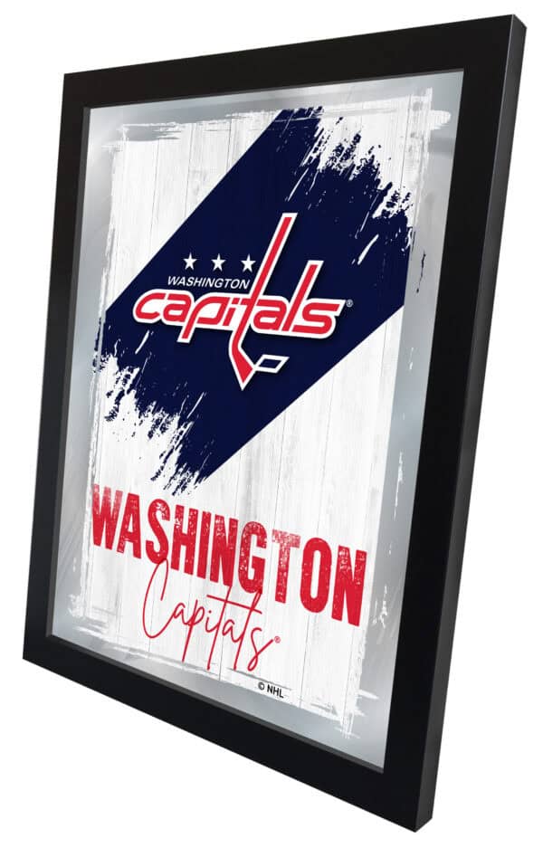 Washington Capitals 17x22 Logo Wall Mirror Alternate