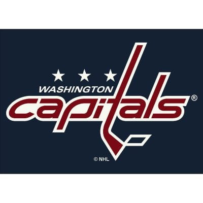 Washington Capitals 4x6 Spirit Rug