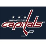Washington Capitals 6x8 Spirit Rug 3 Washington Capitals 6x8 Spirit Rug