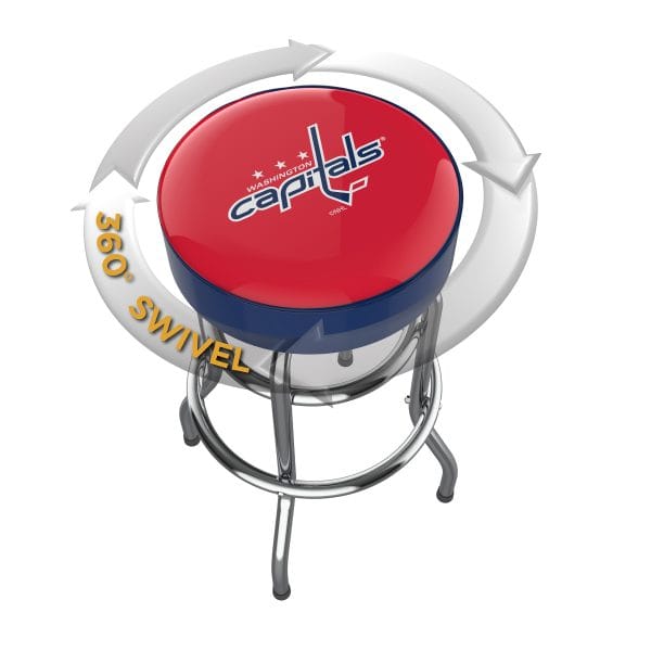Washington Capitals Chrome Bar Stool 5