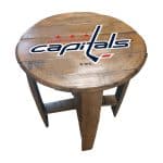 Washington Capitals Oak Barrel Table 4 Washington Capitals Oak Barrel Table