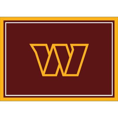 Washington Commanders 4x6 Spirit Rug Officially Licensed NFL Area Rug