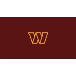 Washington Commanders 8 ft Anti-Friction Polyester Billiard Cloth
