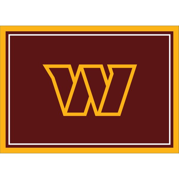 Washington Commanders 8x11 Spirit Area Rug Officially Licensed NFL