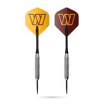 Washington Commanders Bristle Dartboard Cabinet Set