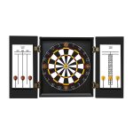 Washington Commanders Bristle Dartboard Cabinet Set