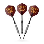 Washington Commanders Bristle Dartboard Cabinet Set
