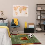 Washington Commanders Homefield 4x6 Football Field Area Rug