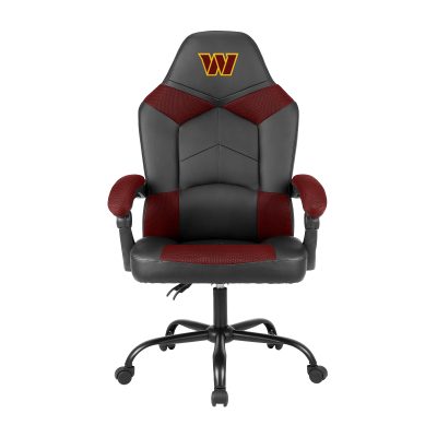 Washington Commanders Oversized Gaming Office Chair with Storage Pouch