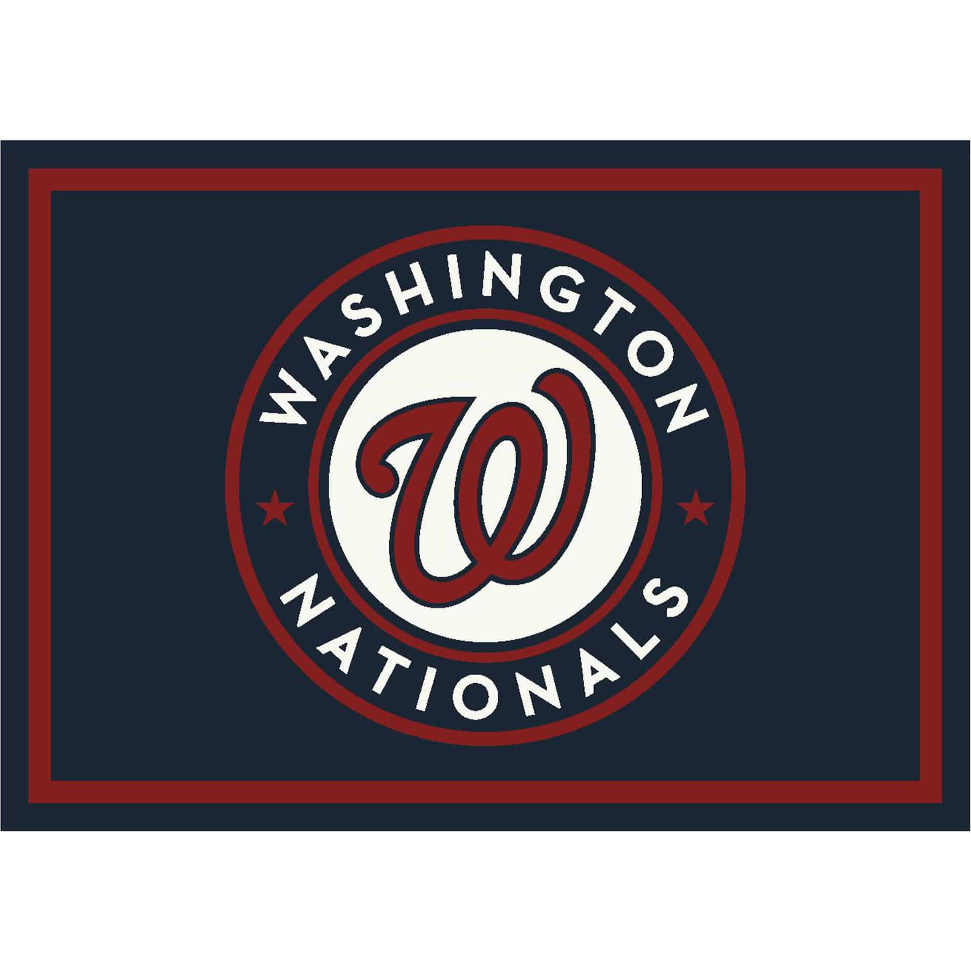 Washington Nationals 4x6 Spirit Rug Officially Licensed MLB Area Rug 2 Washington Nationals 4x6 Spirit Rug Officially Licensed MLB Area Rug - Image 2