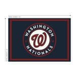 Washington Nationals 6x8 Spirit Rug Officially Licensed MLB Area Rug 5 Washington Nationals 6x8 Spirit Rug Officially Licensed MLB Area Rug