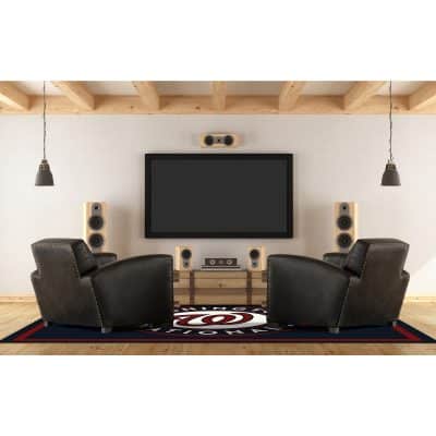 Washington Nationals 6x8 Spirit Rug Officially Licensed MLB Area Rug