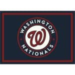 Washington Nationals 8x11 Spirit Rug Officially Licensed MLB 4 Washington Nationals 8x11 Spirit Rug Officially Licensed MLB