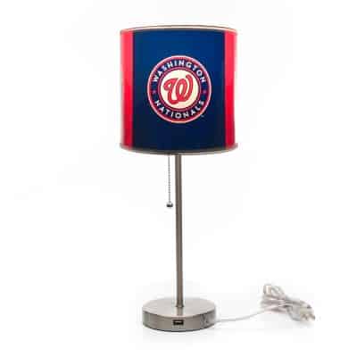 Washington Nationals USB Charging Chrome Lamp MLB