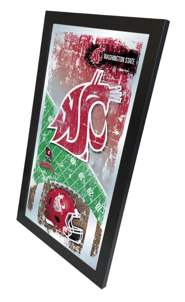 Washington State University 15x26 Football Wall Mirror