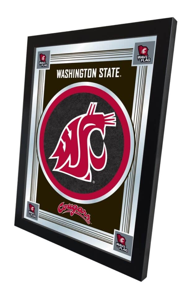 Washington State University 17x22 Logo Wall Mirror