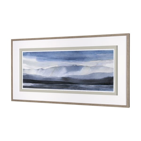 Watercolor Sketch I by Mercana Studio Hand Embelished Textured Framed Art Print Matted under Glass 1
