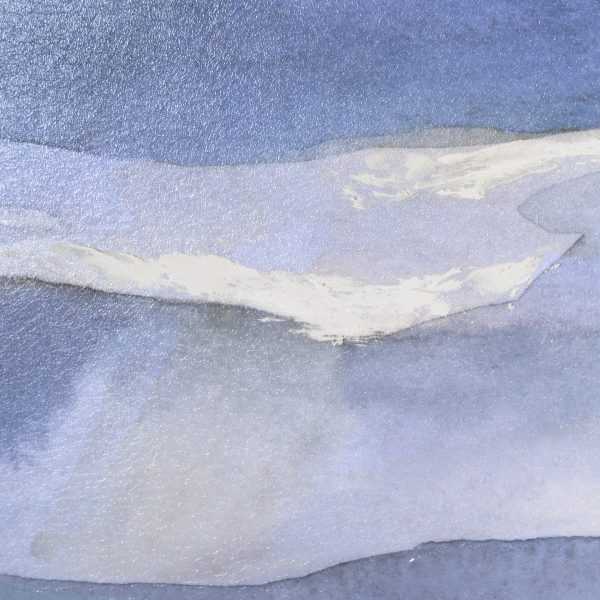 Watercolor Sketch I by Mercana Studio Hand Embelished Textured Framed Art Print Matted under Glass 6