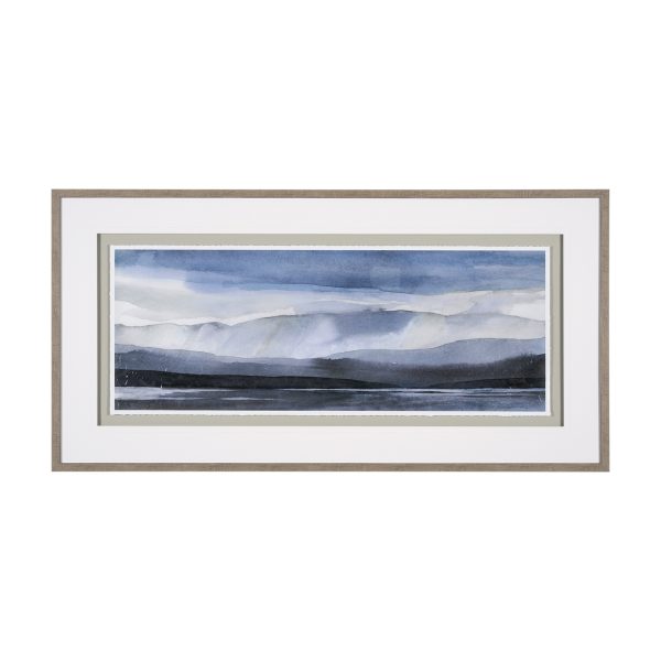 Watercolor Sketch I by Mercana Studio Hand Embelished Textured Framed Art Print Matted under Glass