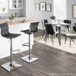 Wayne Industrial Cream Fabric Black Faux Leather Chairs (Set of 2) 13 Wayne Industrial Cream Fabric Black Faux Leather Chairs (Set of 2)