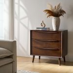 Werner Acorn Mid-Century Modern 3-Drawer Accent Chest 7 Werner Acorn Mid-Century Modern 3-Drawer Accent Chest