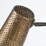 Wesley I 11x10.2 Gold Toned Perforated Metal Cone Wall Sconce