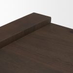 Wesson Dark Brown Wood Accent Table