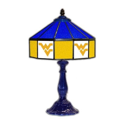 West Virginia 21-inch Glass Table Lamp