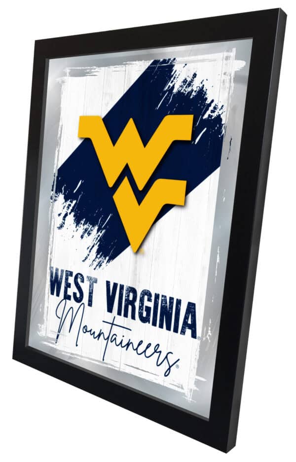 West Virginia University 17x22 Logo Wall Mirror Alternate