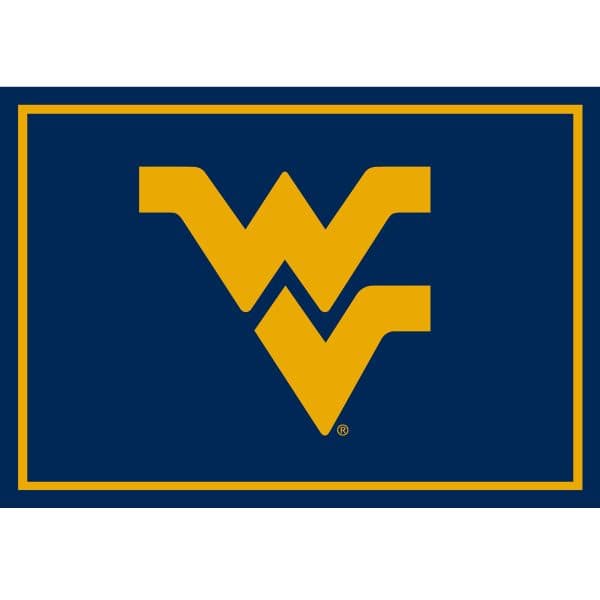 West Virginia University 3x4 Area Rug 1