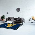 West Virginia University 4x6 Spirit Rug 3 West Virginia University 4x6 Spirit Rug