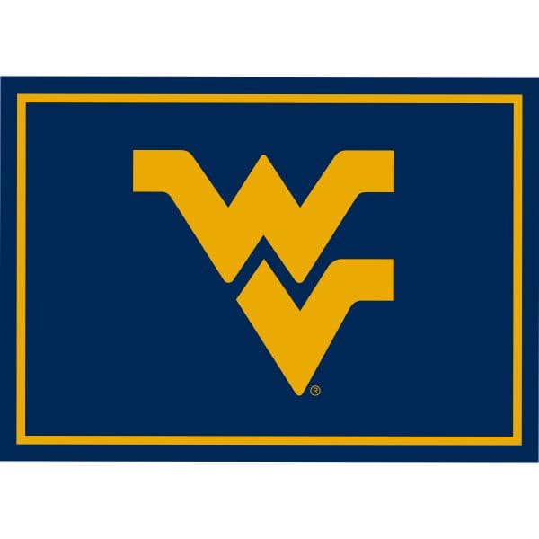 West Virginia University 8x11 Spirit Rug 1