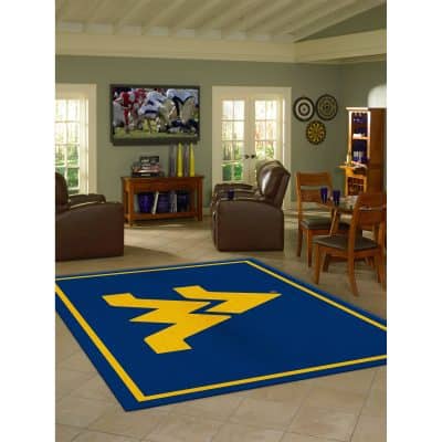 West Virginia University 8x11 Spirit Rug