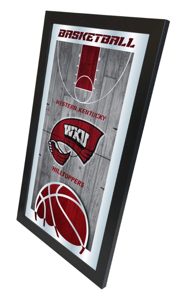 Western Kentucky University 15x26 Basketball Wall Mirror