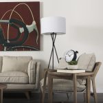 Weymouth Blue Metal Glass Dome Table Clock
