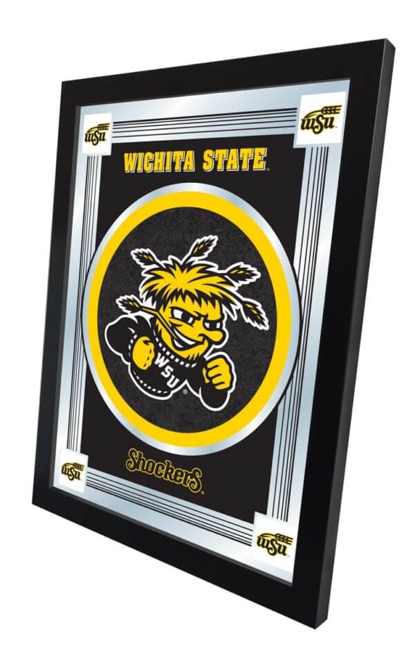 Wichita State University 17x22 Logo Wall Mirror