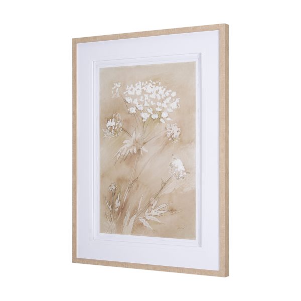 Wildflower II by Mercana Studio a Hand Embelished Textured Framed Art Print Matted under Glass 2