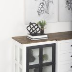 Willem I 9L x 9W Black Metal Open Cube Decor Object
