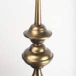 Willson 17.0L x 17.0W x 29.0H Black Iron W/Antique Brass Dome Pendant Light