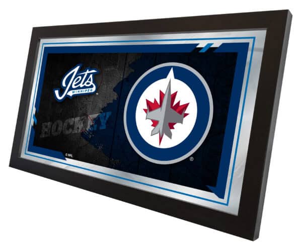 Winnipeg Jets 15x26 Hockey Collector Mirror