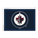 Winnipeg Jets 6x8 Spirit Rug 6 Winnipeg Jets 6x8 Spirit Rug