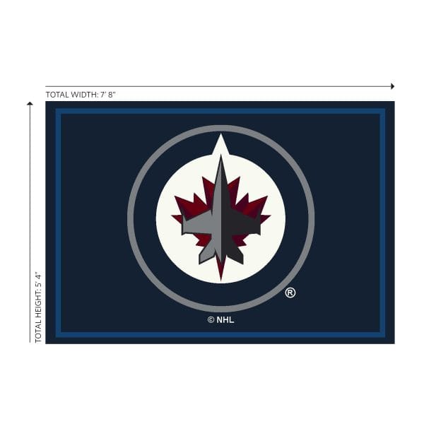 Winnipeg Jets 6x8 Spirit Rug 2