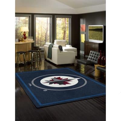 Winnipeg Jets 8x11 Spirit Rug