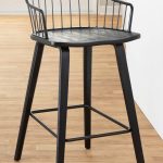 Winston Black Farmhouse Spindle Back 26-Inch Counter Stool 16 Winston Black Farmhouse Spindle Back 26-Inch Counter Stool