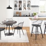 Winston Black Farmhouse Spindle Back 26-Inch Counter Stool 20 Winston Black Farmhouse Spindle Back 26-Inch Counter Stool
