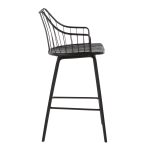 Winston Black Farmhouse Spindle Back 26-Inch Counter Stool 23 Winston Black Farmhouse Spindle Back 26-Inch Counter Stool